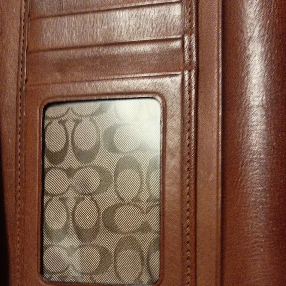 Coach Tan Leather Wallet - Picture 5 of 11